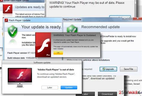 are flash player downloads fake